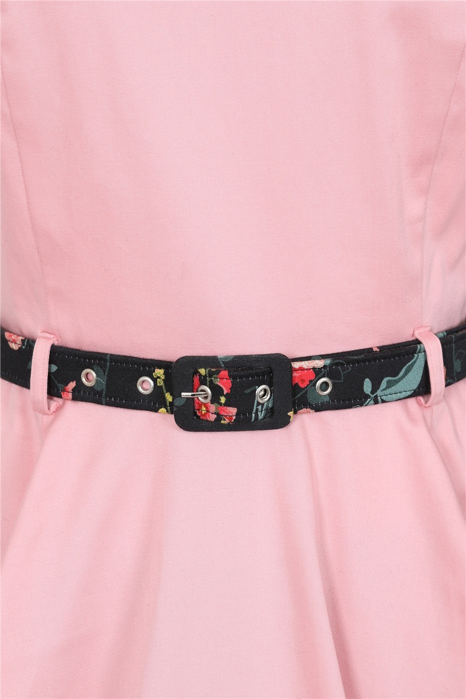 Nova Contrast Detail Swing Dress