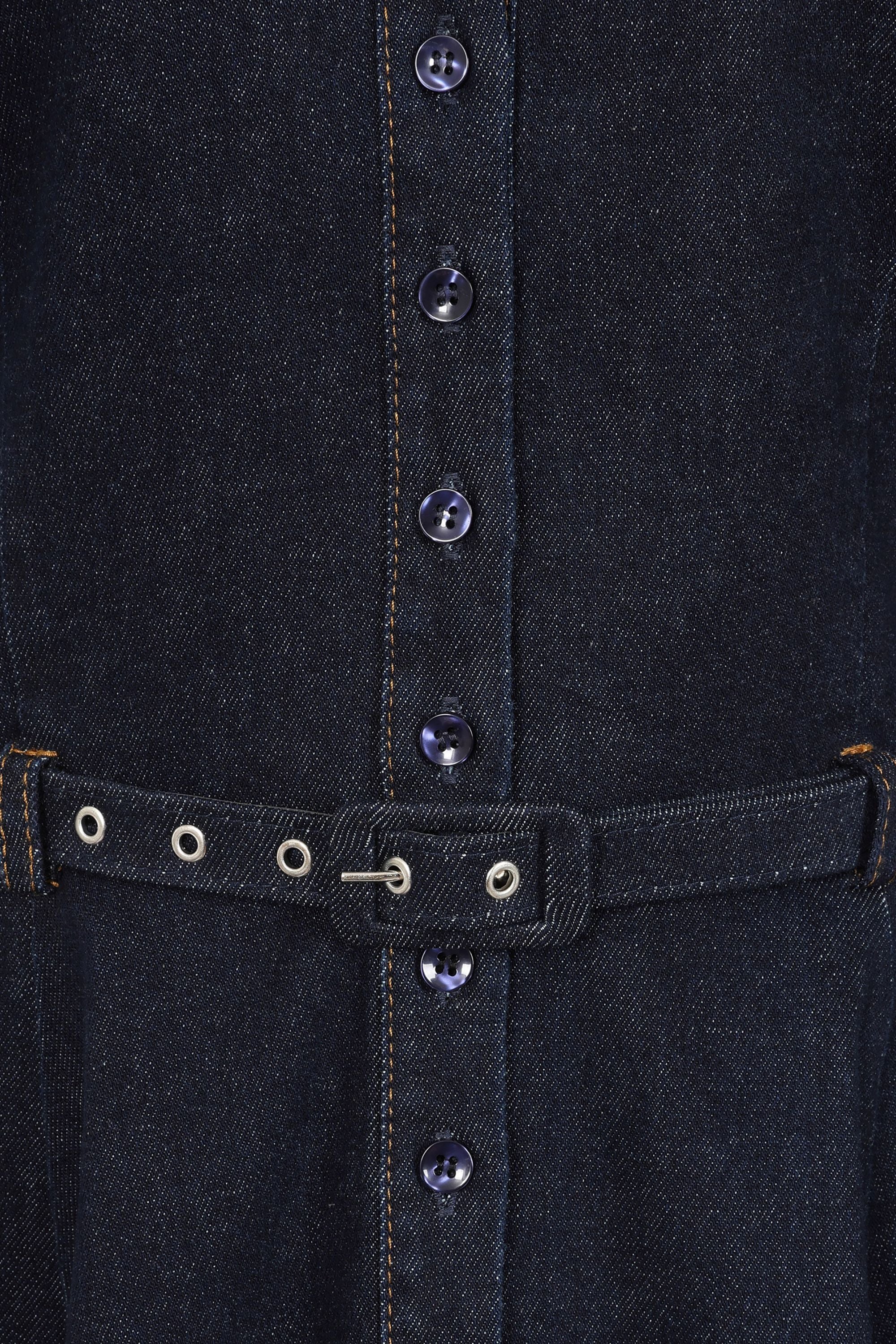 Caterina Denim Swing Dress